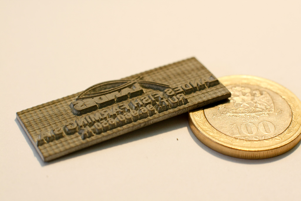 goma para timbres grabado